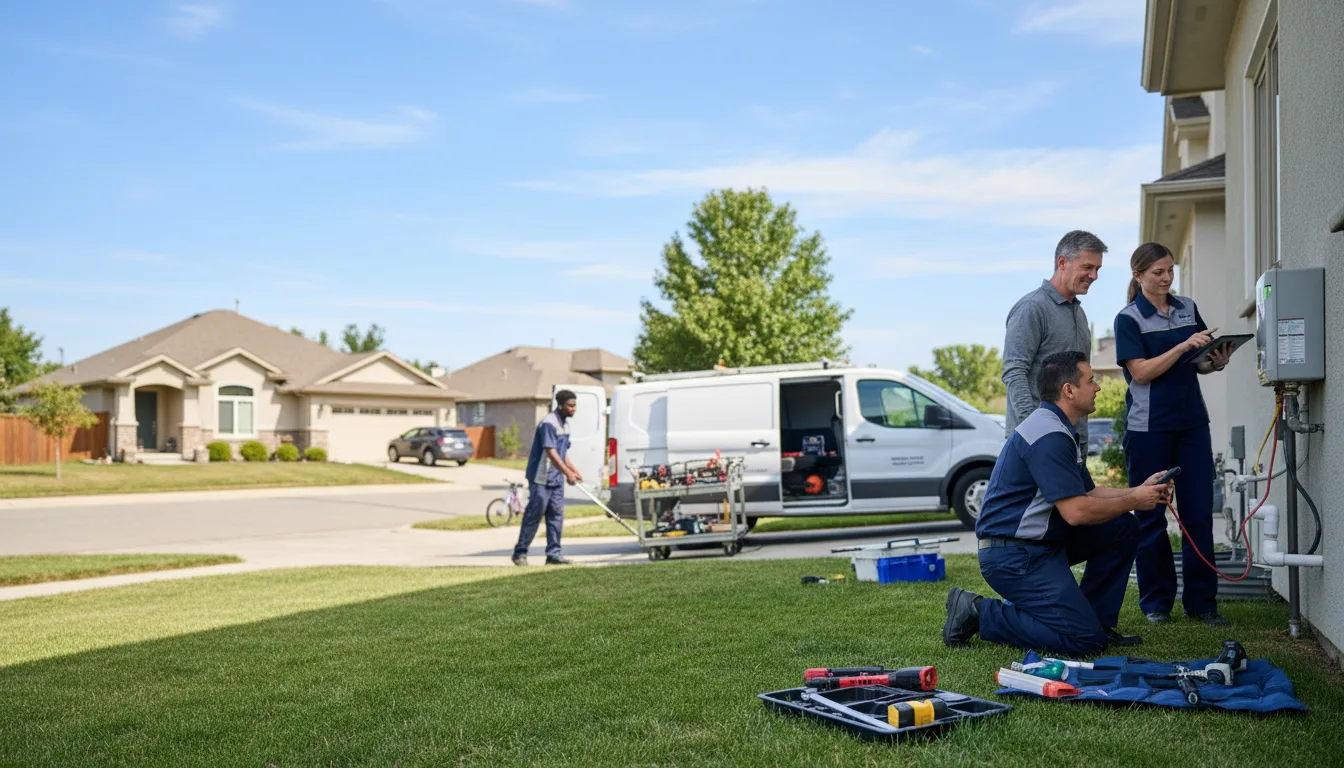 Tankless water heater service in Pineville, SC